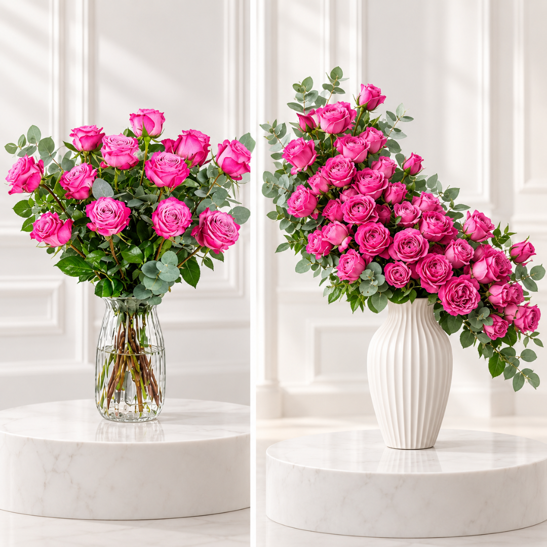 ROSE VASES