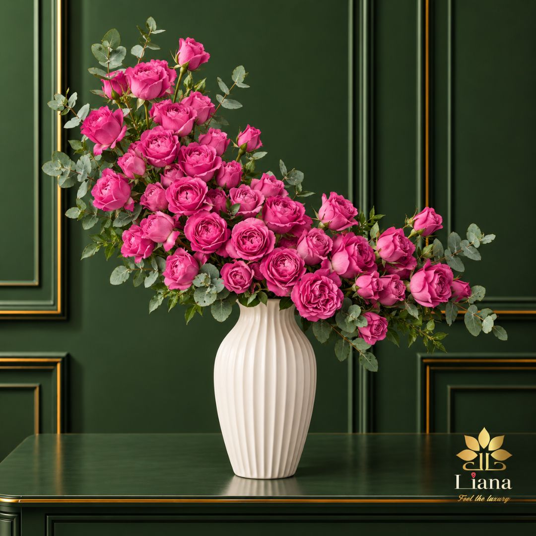 FUCHSIA ROSE CASCADE