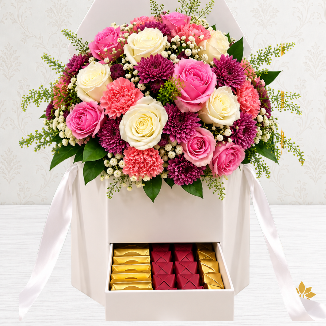 CHOCOLATE BLOOM BOX