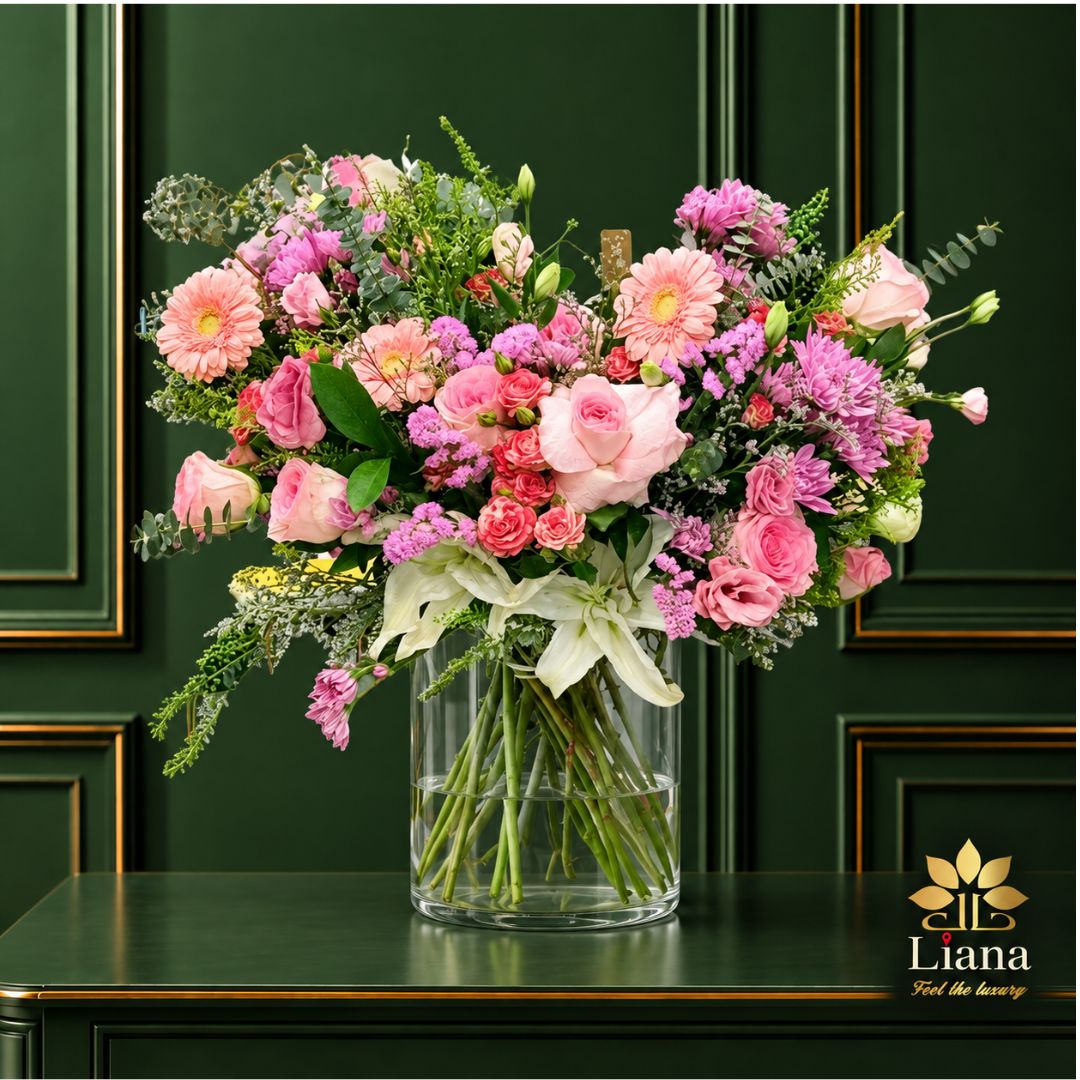 BLUSHING GARDEN ELEGANCE