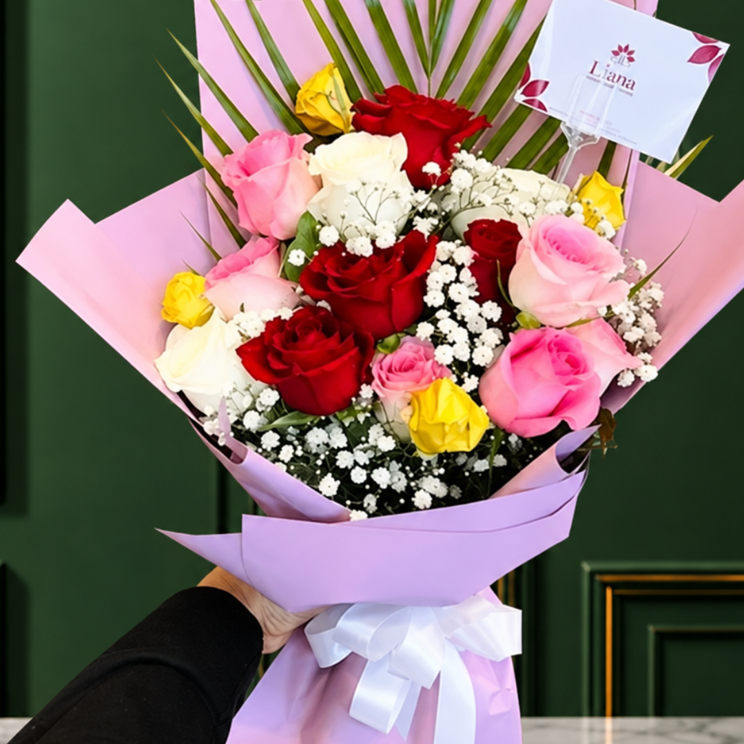 MIXED ROSE WITH CHOC