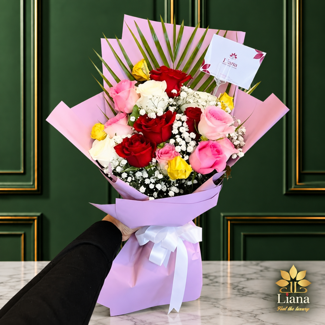 MIXED ROSE WITH CHOC