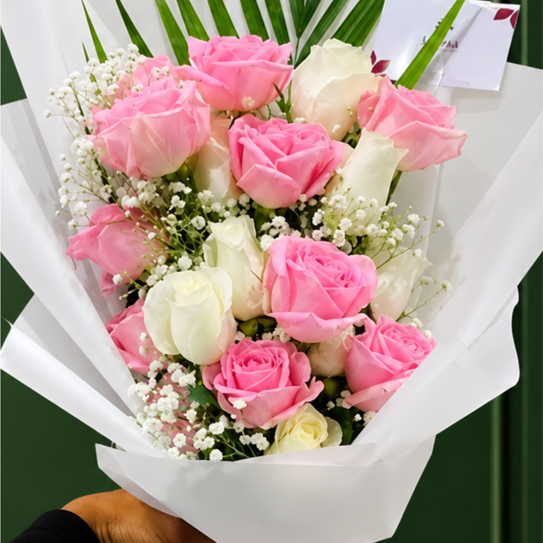 SIMPLE ROSE WRAP