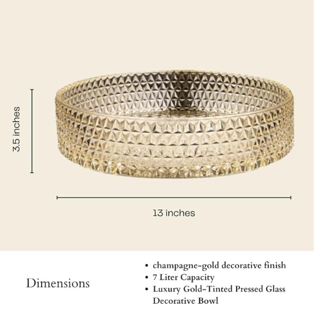 CRYSTAL DECORATIVE BOWL