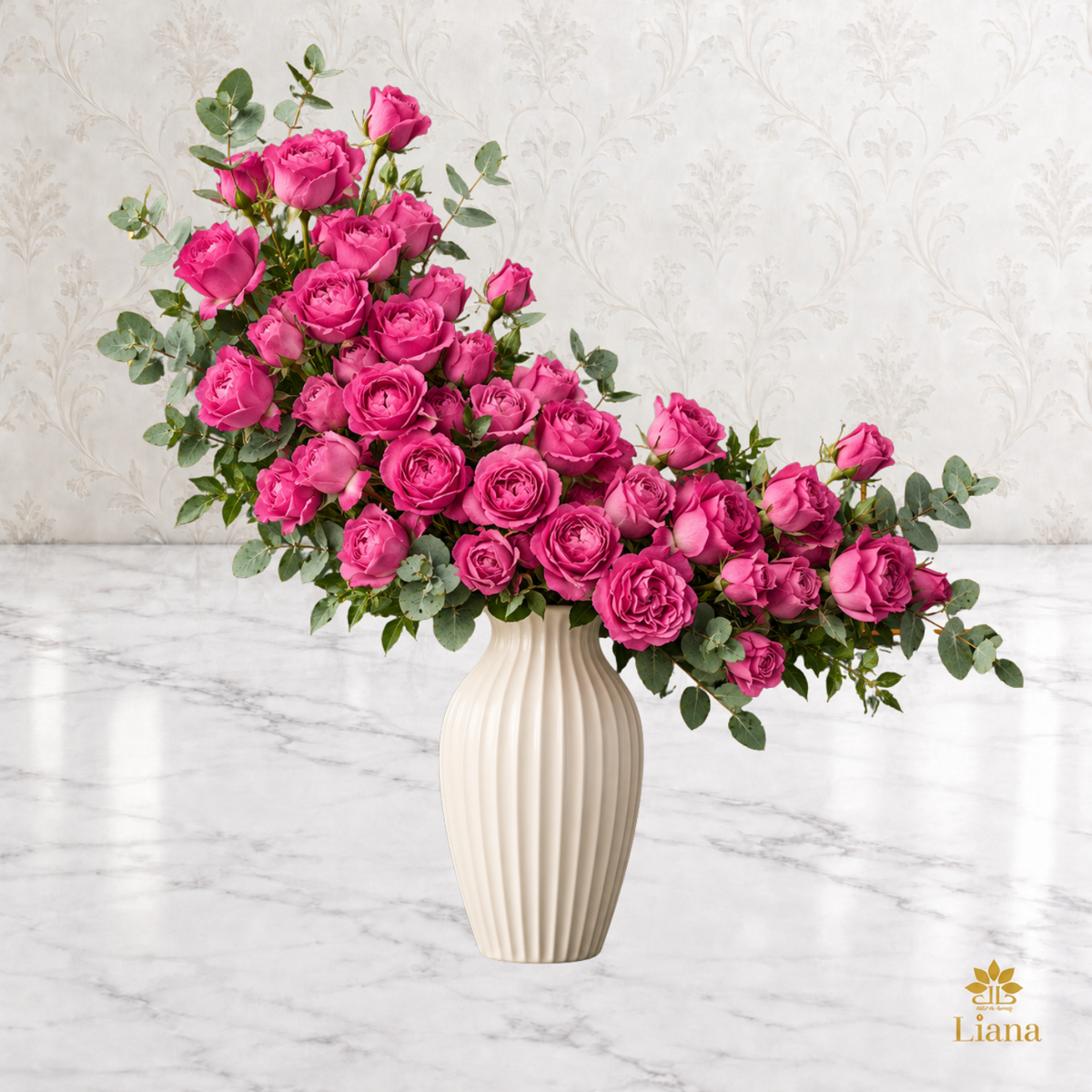 FUCHSIA ROSE CASCADE