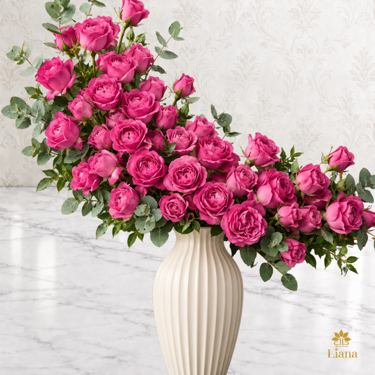 FUCHSIA ROSE CASCADE